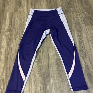 Tek Gear Purple and White Leggings